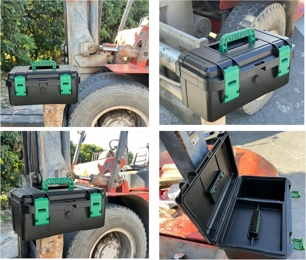 Universal Tool Box Kit,Tractor Tool Box, Lockable,With Mounting Bracket,ATV, ...