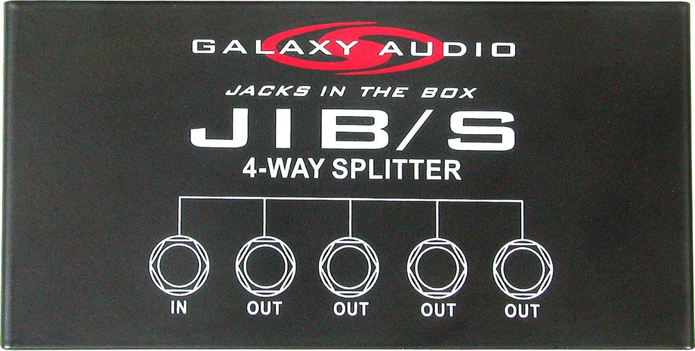 Galaxy Audio JIB/S 4-Way Splitter