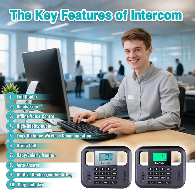 Supplemental PP Unit for Two-Way Voice Intercom System