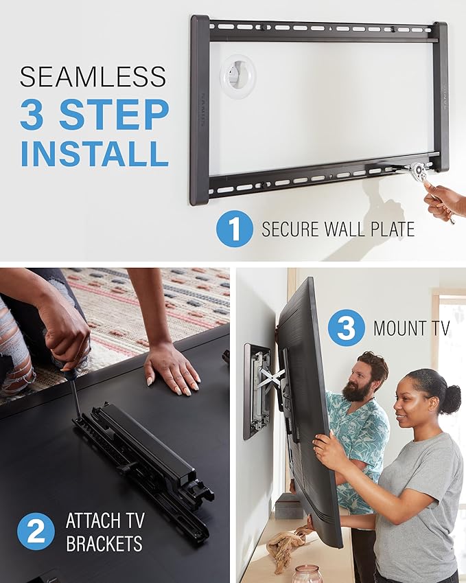 SANUS Tilting TV Wall Mount for 42" to 90" TVs