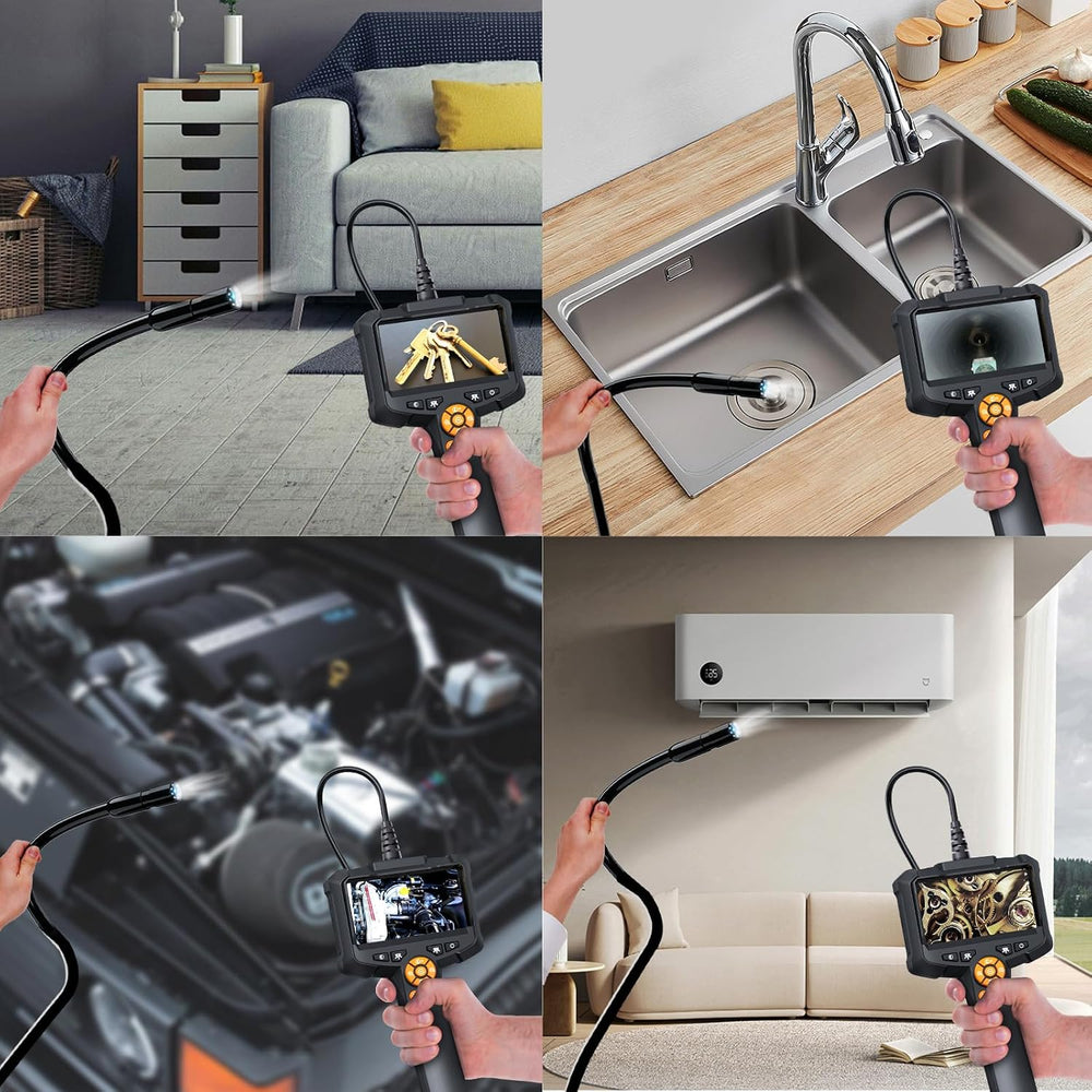 Daxiongmao Endoscope Camera with Light, 1080P HD Borescope