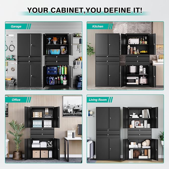 SISESOL Metal Storage Cabinet