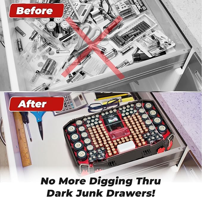 Ontel Battery Daddy Storage & Organizer Case