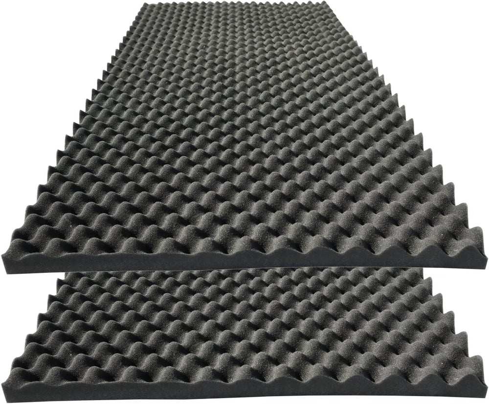 KTOESHEO 2 PCS Acoustic Panels, High Density Fireproof Noise Cancelling Foam