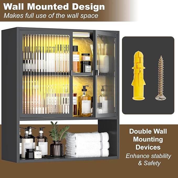 Wall Mounted Bathroom Cabinet