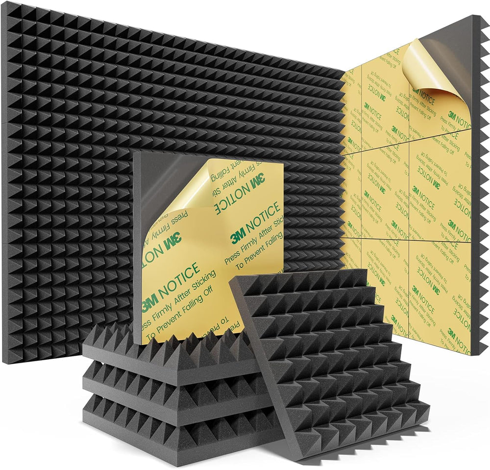 Sonicism Sound Proof Foam Panels (8 Pack)