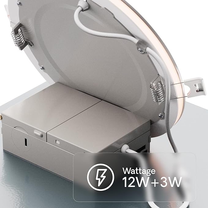 INFIBRITE 6 in Slim Recessed LED Downlight (6 Pack)