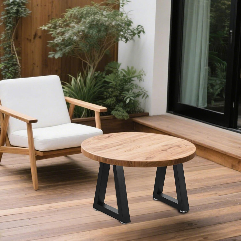16 Inch Trapezoid Metal Table Legs for Bench, Coffee Table Legs, DIY Furnitur...