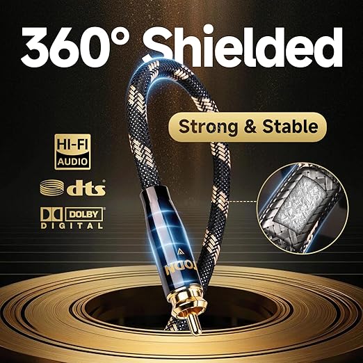 TODN HiFi Digital Coaxial Audio Cable