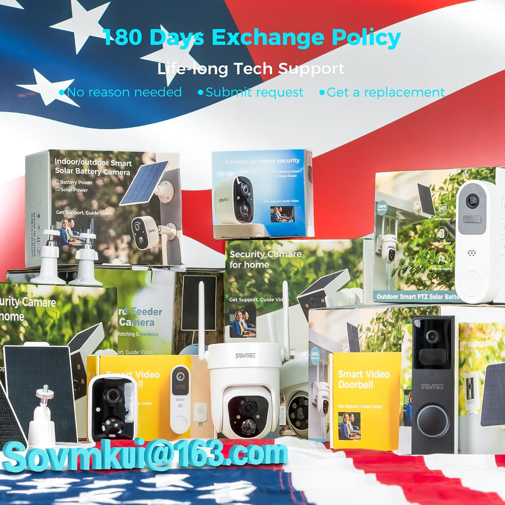 Vicohome 2CG6 2K Solar Security Camera, Wireless Outdoor, No Wiring Needed