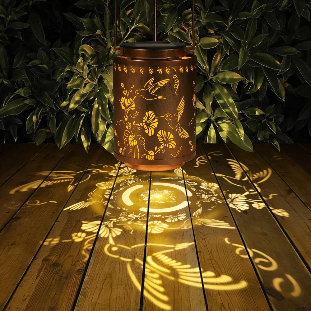 Solar Lantern Outdoor Waterproof Garden Decor Gifts for Women Mon