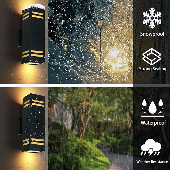 iYogaled Dusk to Dawn Motion Sensor Porch Light