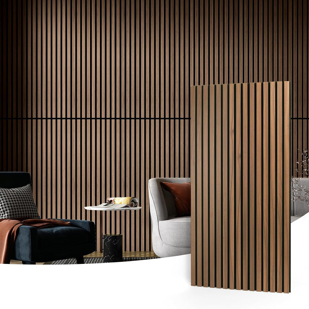 Art3d 2 Wood Slat Acoustic Panels (2-Pack)