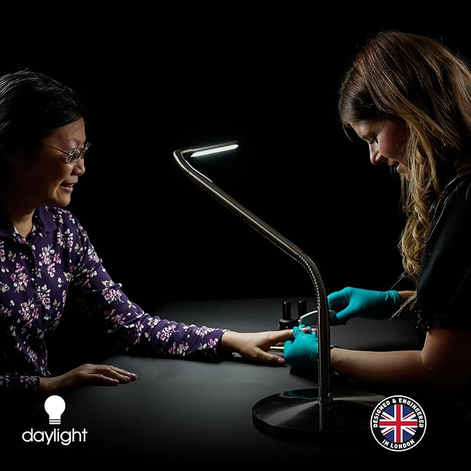 Daylight Company, LLC U35108 Slimline 3 Table Lamp-LED-80 CRI-Eye Care-4