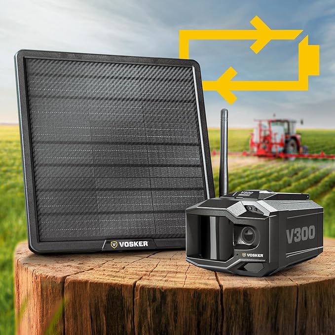 Vosker V300 Ultimate Farmers Pack Outdoor Security Camera