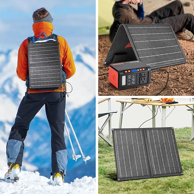 Takki Solar Generator 120W Peak Portable Power Station