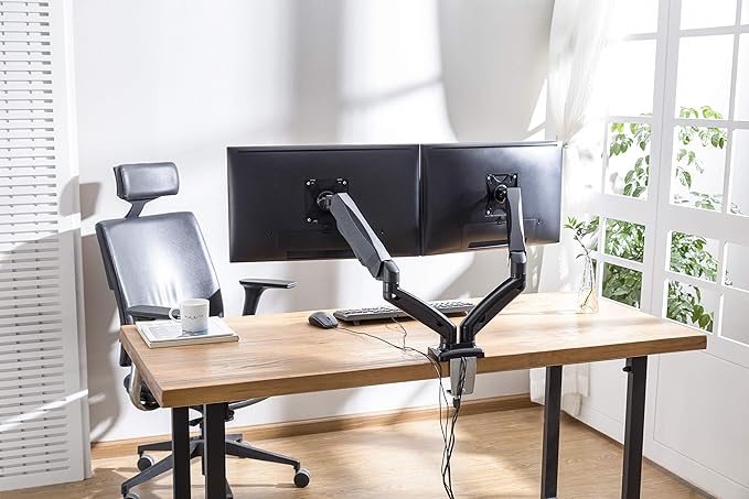 Rocelco 46" Large Height Adjustable Standing Desk Converter