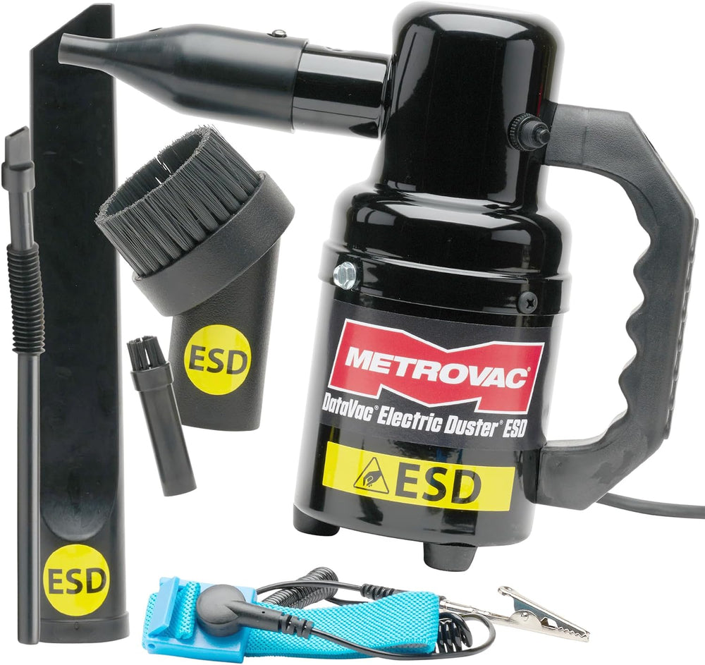 MetroVac DataVac ED-500-ESD Electric Air Duster | Antistatic Computer Air Blower