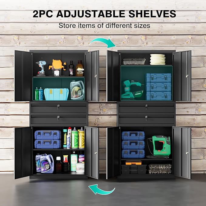 SISESOL Metal Storage Cabinet