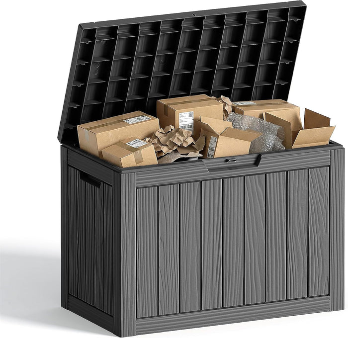 50Gal Package Delivery Box Lockable Outdoor Storage Box