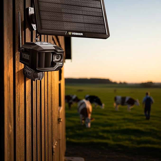 Vosker V300 Ultimate Farmers Pack Outdoor Security Camera