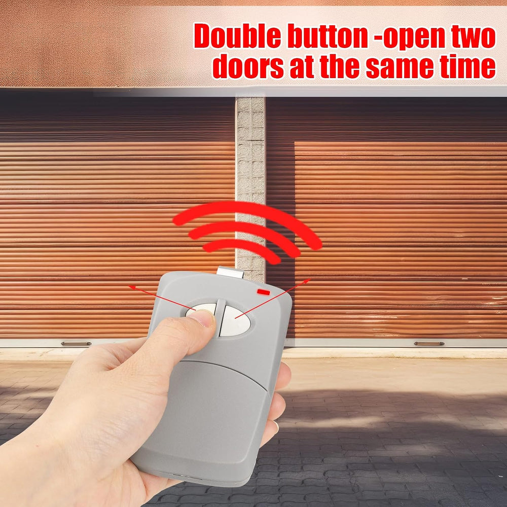 Kingdder 4 Pcs 2 Channel Gate Opener Compatible with Multicode Linear