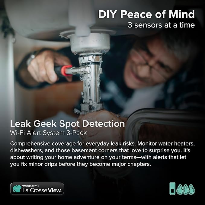 Leak Geek Spot Detection Wi-Fi Alert System