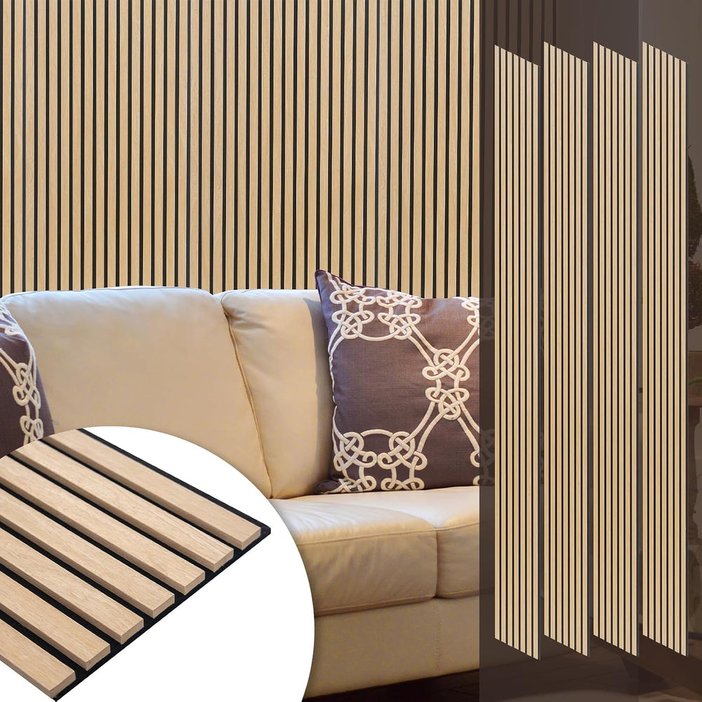 Yuzzy Wood Panels for Wall and Ceiling (4 PCS)