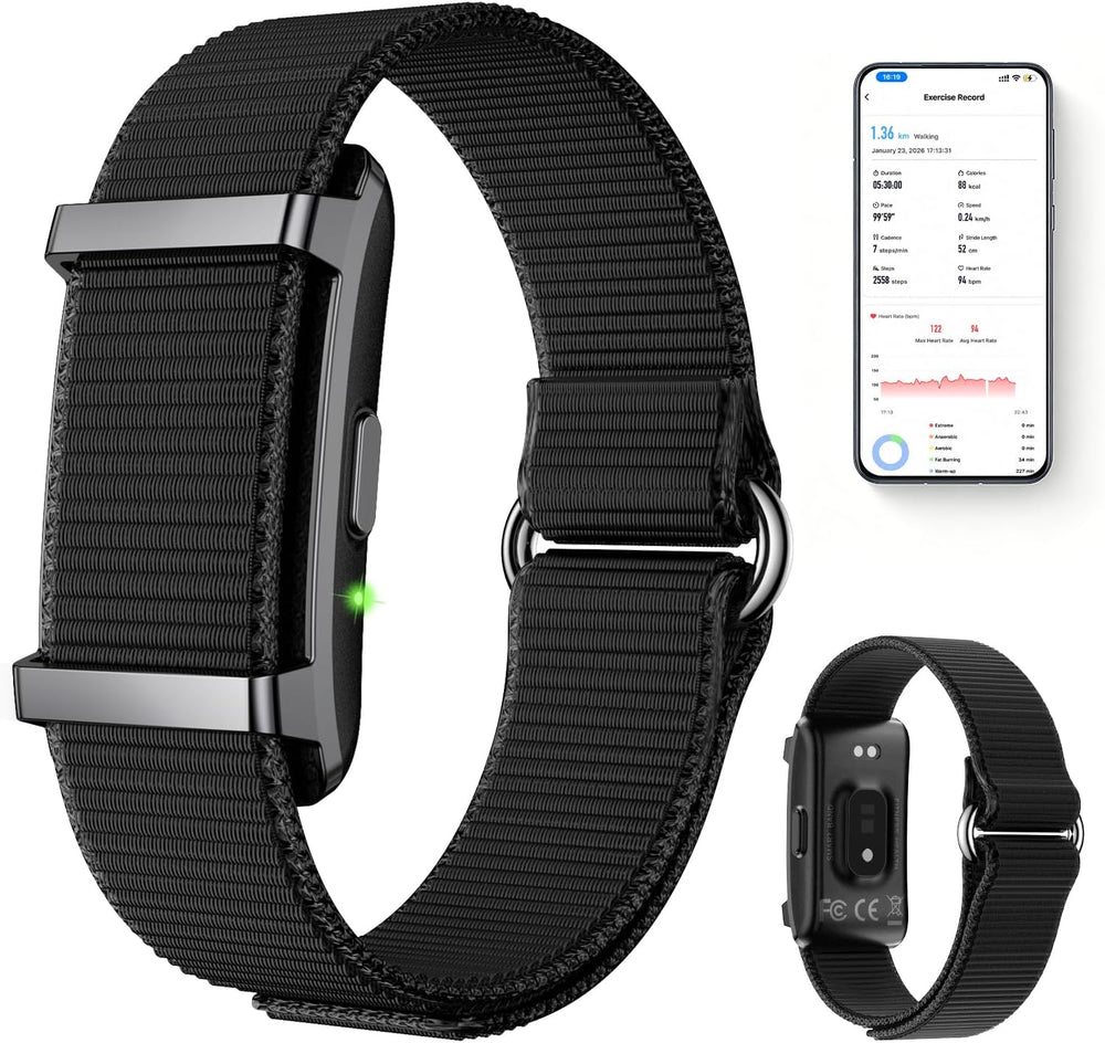 Smart Bracelet Fitness Trackers for Men Women, Smart Watch 24/7 Heart Rate Sl...