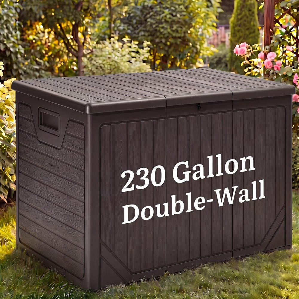 YITAHOME 230 Gallon Extra Large Outdoor Storage Box
