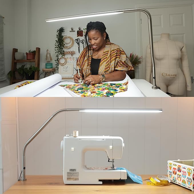 Daylight Company, LLC U35108 Slimline 3 Table Lamp-LED-80 CRI-Eye Care-4