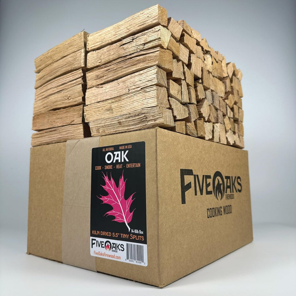 Kiln Dried Oak Pizza Oven Wood, Mini 5 Inch Cooking Wood for Ooni, Gozney, Be...