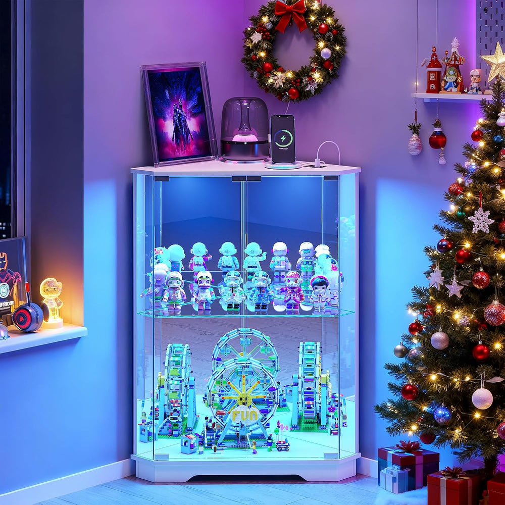 Dystler Corner Display Cabinet