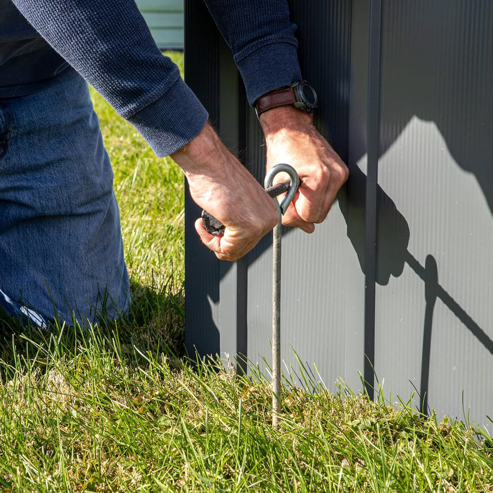 ShelterLogic 10' x 15' x 8' Peak Style Roof Instant Garage Carpor...