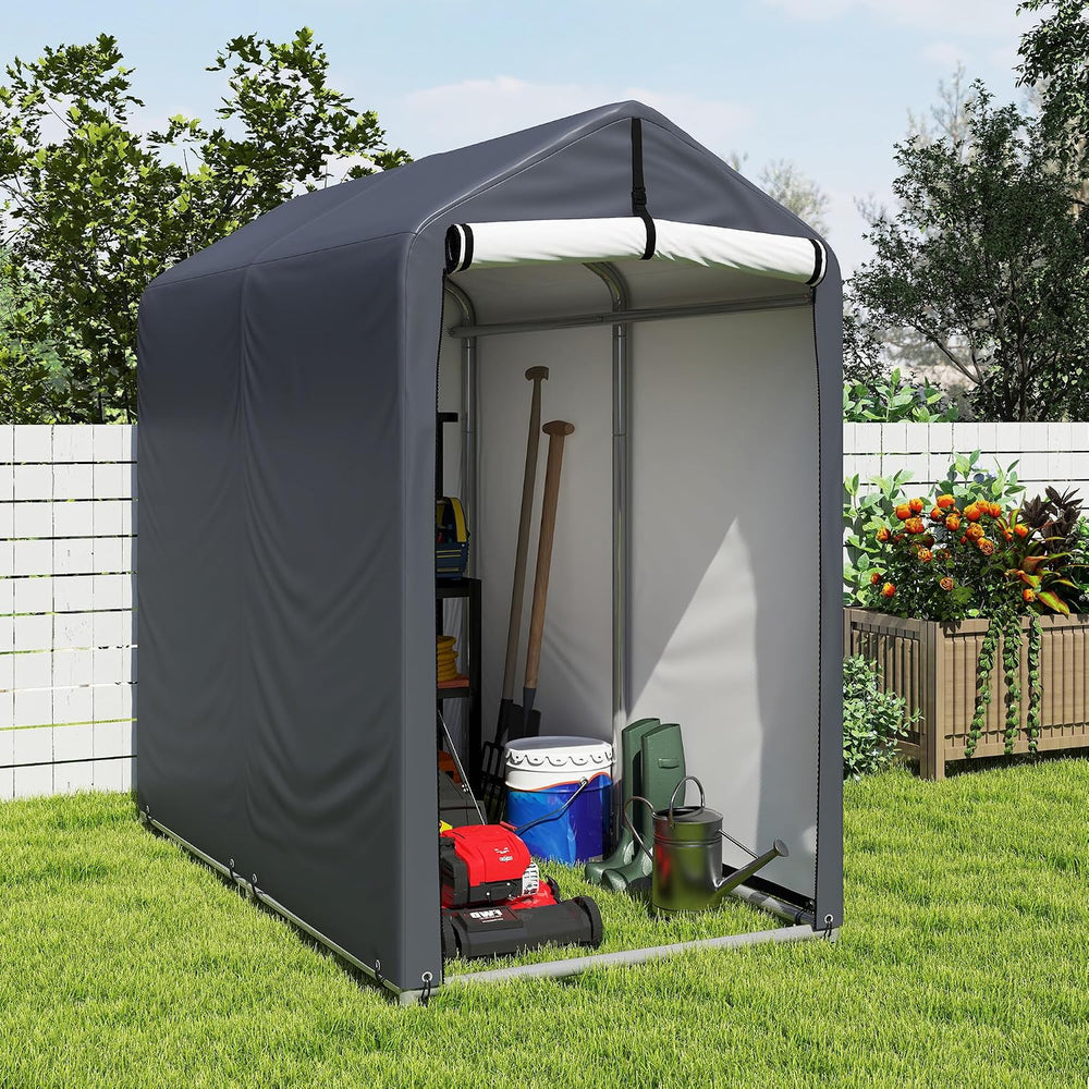 GARTOO 6 x 3ft Outdoor Cycle Storage Shelter